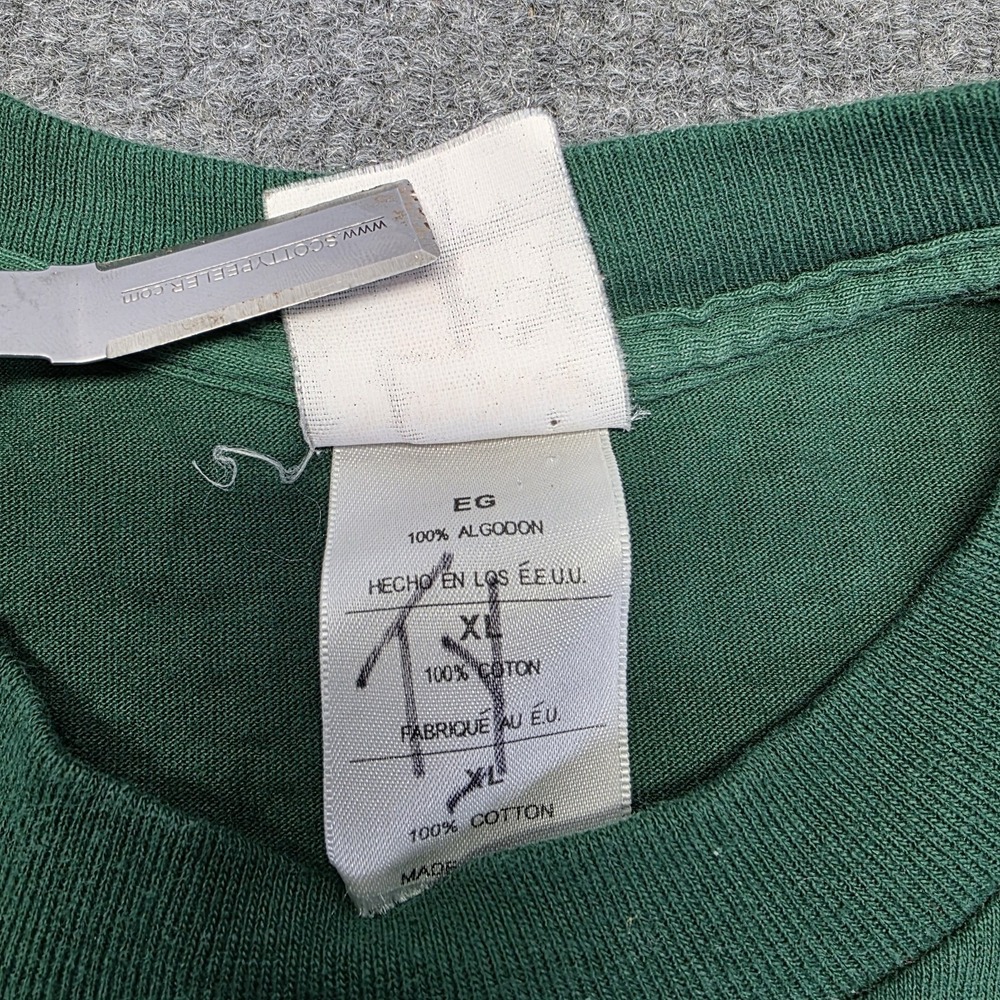 Vintage 90s Dr Seuss T Shirt Wear Mens XL 1997 Green Mount Crumpet Cartoon - Picture 5 of 6